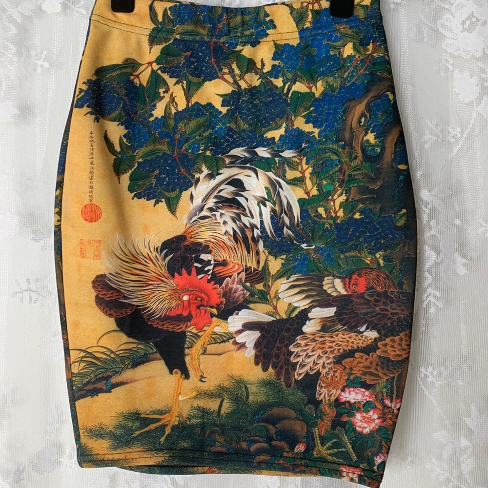 BlackMilk Ondori Pencil Skirt